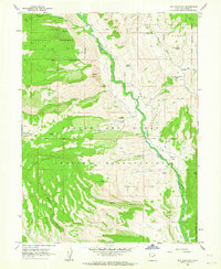 Hi-Res Interactive Map of Dry Mountain, Duchesne County, UT in 1962 ...